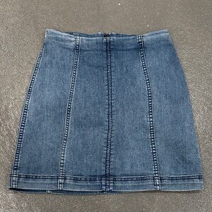 Denim Blue Women's Skirt